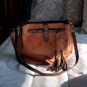 Two-Toned Crossbody Handbag